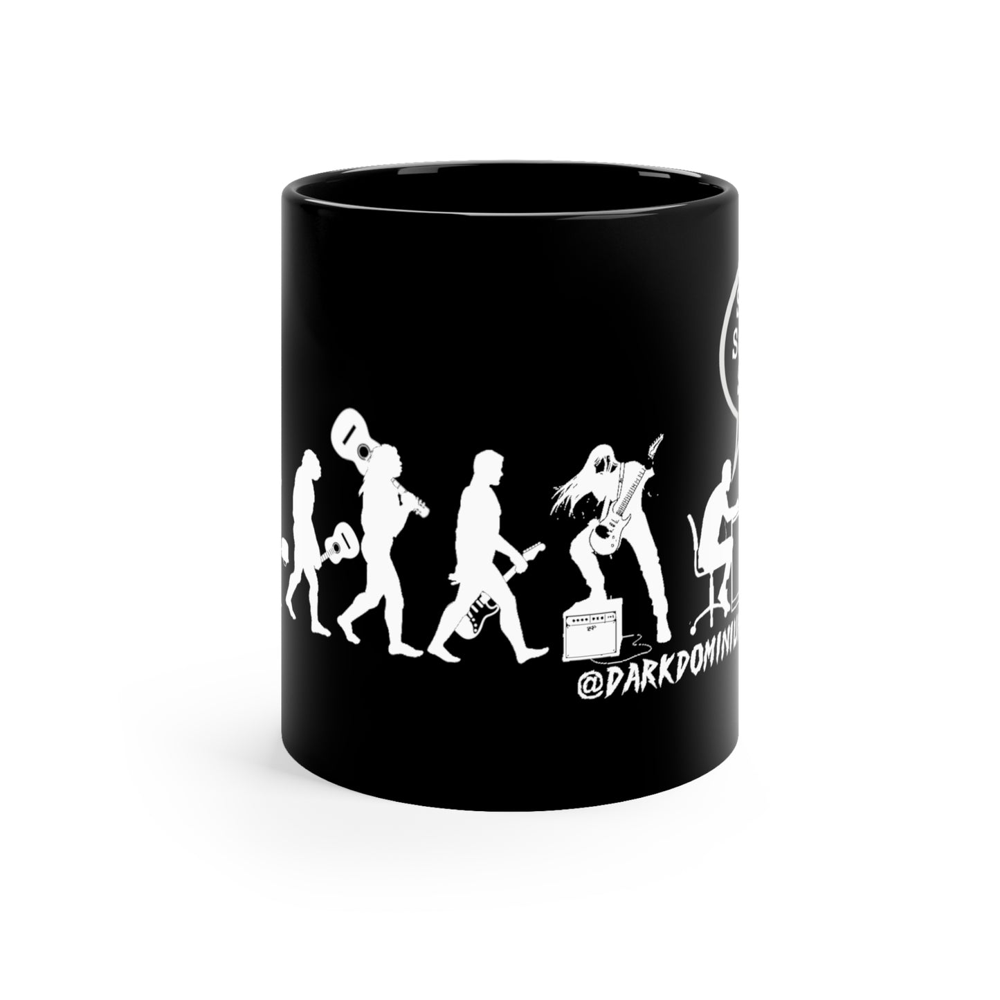 Dark Dominium 11oz Black Mug